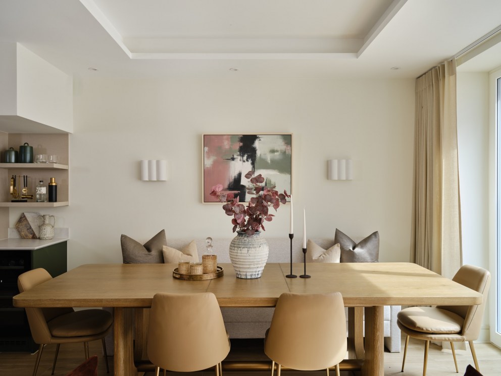 Wandsworth Show Home  | Dining Area  | Interior Designers